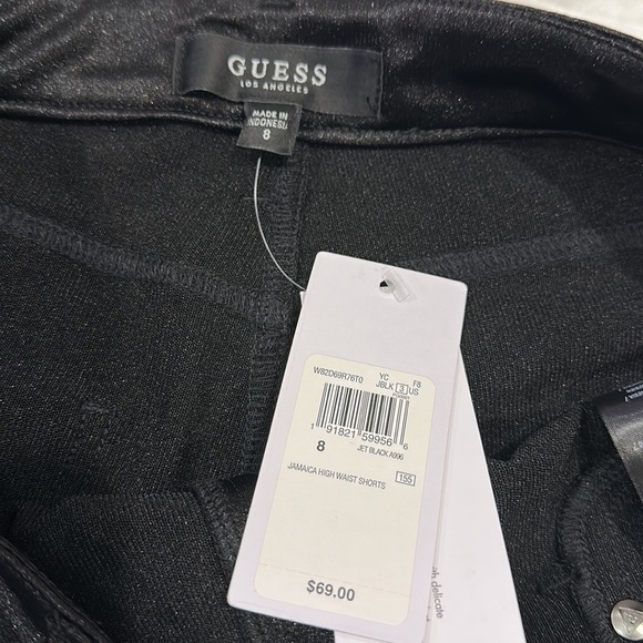 Guess high waisted shorts size 8 NWT - Picture 4 of 4